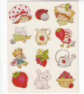 Adorable Vintage American Greetings Strawberry Shortcake Sticker Sheet - AGC Car by Vanessa Jane