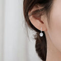 Green Amethyst Oval Earrings by Fine Color Jewels