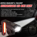 IMAGE Bike Bicycle Light Set with LED Headlights and Rear Lights by DailySale