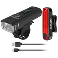 IMAGE Bike Bicycle Light Set with LED Headlights and Rear Lights by DailySale