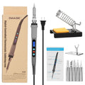 Image Digital-Controlled Thermostatic Soldering Iron with LCD Screen Display by DailySale