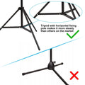 IMAGE Microphone Stand with Mic Clip Holder by DailySale