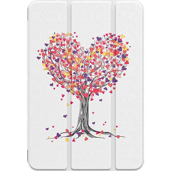 Heart Tree Design Folio Case - Amazon Fire 7 (2022) by Zerodamage Sahara Case LLC