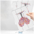 Heart Tree Design Folio Case - Amazon Fire 7 (2022) by Zerodamage Sahara Case LLC