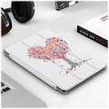Heart Tree Design Folio Case - Amazon Fire 7 (2022) by Zerodamage Sahara Case LLC