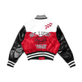 Get Lucky Varsity Jacket {Vegan Leather Sleeves} by The House of Stylez