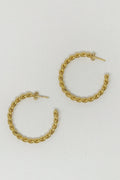 Twisted Sister Hoop Earrings