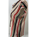 Bar III Womens Striped Sleeveless Tie Neck Top, Size Medium by Vanessa Jane