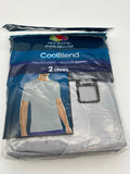 Fruit of the Loom Mens 2-Pack Premium Cool Blend Crew, Medium by Vanessa Jane