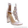 Jewel Claire - Rose Gold {Stones are Pink Iridescent}