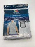 Fruit of the Loom Mens 2-Pack Premium Cool Blend Crew, Medium by Vanessa Jane