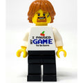 B3 Customs® Printed I Paused My Game To Be Here Minifig Torso (Gaming) made using LEGO parts by B3 Customs