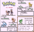 Pokemon Chari Version GBC Video Game Gameboy Color ROM Hack by VintageVideoGameStore