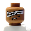 Bandaged Head - Custom LEGO Military Part by B3 Customs