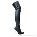 Gisele - Black PU {Order 1/2 Size Larger} by The House of Stylez