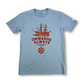 Onward Always T - Blue by Richmond Hood Company