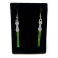 Lightsaber (Star Wars) Earrings made from LEGO Bricks - B3 Customs by B3 Customs