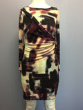 Simply Vera Vera Wang Petite Women Purple Casual Dress, Size XS by Vanessa Jane