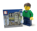 Custom Green Grocer Modular Minifig Scale Set (4x4 Tile) made using LEGO part - B3 Customs by B3 Customs