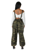 Oversized Camouflage Overalls by The House of Stylez