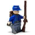 Civil War Union Soldier Minifig made using LEGO parts - B3 Customs by B3 Customs