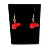 B3 Customs® Apple Earrings made from LEGO Bricks