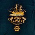 Onwards Always T - Black by Richmond Hood Company