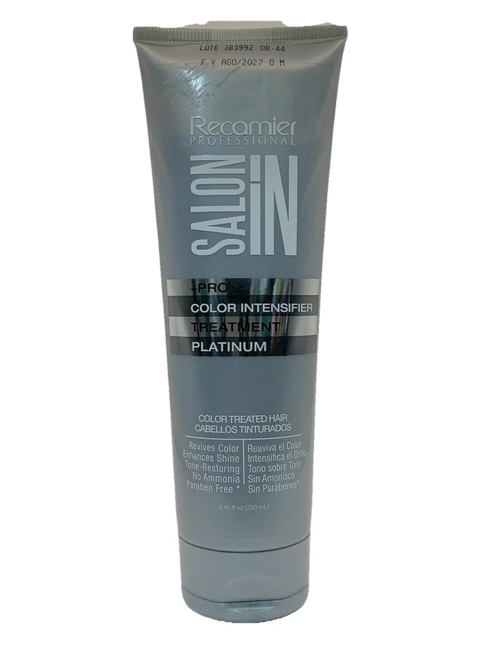 Recamier Salon In Pro Color Intensifier Treatment, Platinum, 8.45 oz