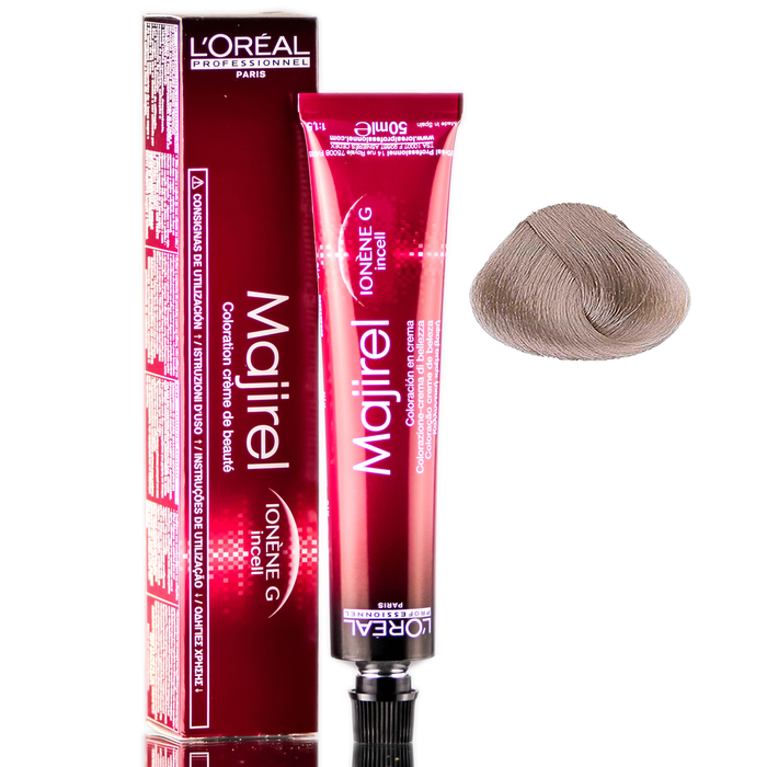 L'Oreal Majirel 9.12 / 9BV Very Light Blonde Beige Violet 1.7 Oz by Pasteur Pharmacy