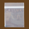 3"x3" Zip Lock Clear Poly Recloseable Plastic Baggies, 2 Mil. 100 Count