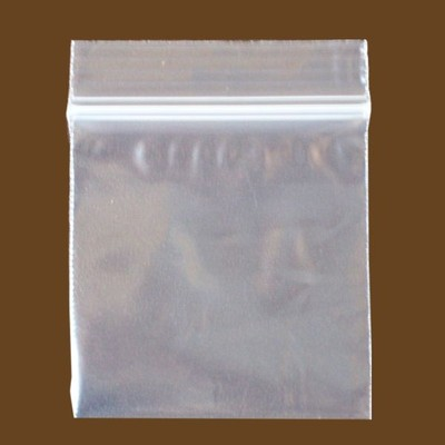 3"x3" Zip Lock Clear Poly Recloseable Plastic Baggies, 2 Mil. 100 Count by Pasteur Pharmacy