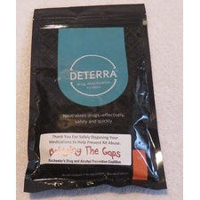 Large Deterra Drug Deactivation System - Neutralizes Drugs Effectively Safely by Pasteur Pharmacy