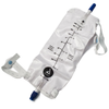 Urinary Leg Bag With  Anti-Reflex Valve Large  12 Ct