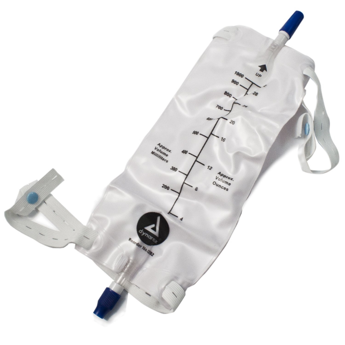Urinary Leg Bag With Anti-Reflex Valve Large 12 Ct by Pasteur Pharmacy