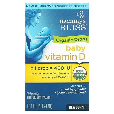 Mom Bls Vita D Dr 3.24Ml Baby Org by Pasteur Pharmacy