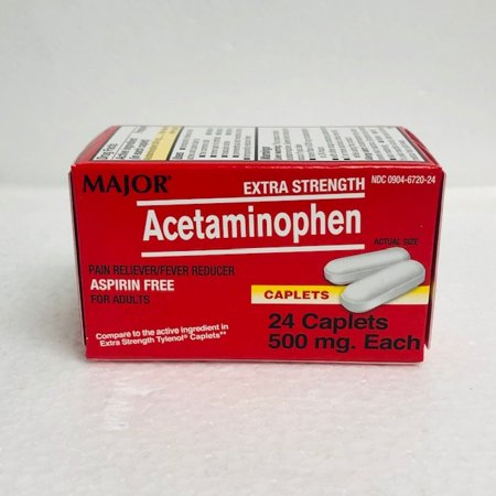 Acetaminophen Tb 500mg 24 Cplt by Pasteur Pharmacy