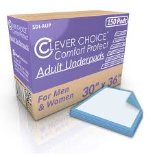 Clever Choice Comfort Protect Adult Underpads 30" x 36" 25 Pack by Pasteur Pharmacy