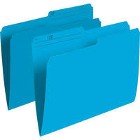 File Folders – California Blue (Letter Size, 100 ct) by Pasteur Pharmacy