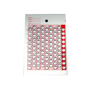 90-Dose Pressure-Sensitive (P/S) Punchcards – 250 Count by Pasteur Pharmacy