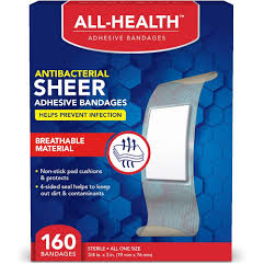 LDR® Sheer Adhesive Bandages - 3/4" X 3" (100 count) by Pasteur Pharmacy