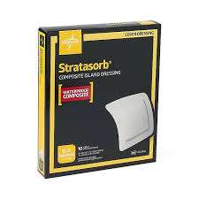 StrataSorb™ Composite Island Dressing - 6" X 6" (10 Count) by Pasteur Pharmacy