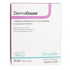 Dermagauze™ DS Sterile Impregnated Dressing – 4" x 4" (Latex-Free) by Pasteur Pharmacy