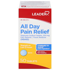 Leader™ All Day Pain Relief – Naproxen Sodium 220 mg (90 Caplets) by Pasteur Pharmacy