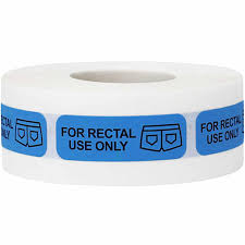 "FOR RECTAL USE ONLY" Safety Label / Warning by Pasteur Pharmacy