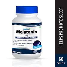 Melatonin 3 mg – Sleep Support Supplement (60 Tablets) by Pasteur Pharmacy
