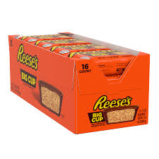 Reese's Big Cup Chocolate & Peanut Butter Bar – 16 x 1.4 oz Display Box by Pasteur Pharmacy