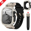Apple Watch Band Rubber Band+Case 44/45/49 MM Series 9/8/7/6 Ultra 1/2 by Arleathercraft