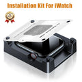 Install Tray Screen Protector for Apple Watch Ultra Series 9 8 7 6 5 4 3 SE by Arleathercraft