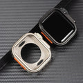 Zinc Plated Metal Apple Watch Case Series 10 Compatible (42MM, 46MM) by Arleathercraft
