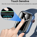 Install Tray Screen Protector for Apple Watch Ultra Series 9 8 7 6 5 4 3 SE by Arleathercraft